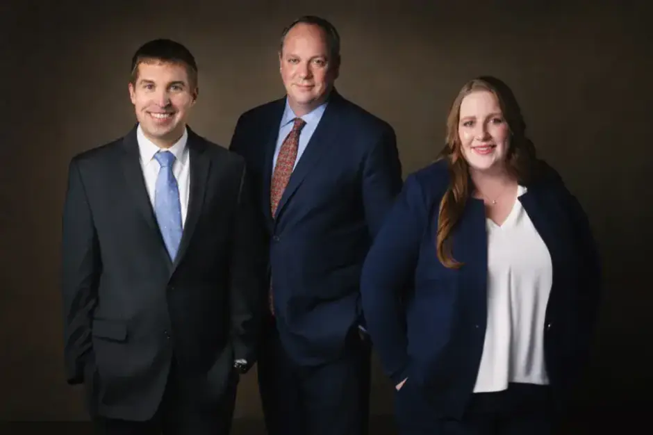 OWI/DUI defense attorneys at Cafferty & Scheidegger outside the Racine County Courthouse