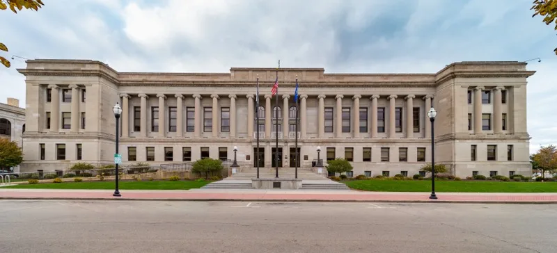 Kenosha County Courthouse. OWI/DUI cases are heard in Branches I through VIII